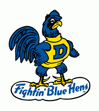 Delaware Blue Hens 1950-1992 Primary Logo diy fabric transfer